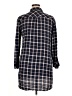 Amaryllis 100% Cotton Plaid Blue Long Sleeve Button-Down Shirt Size XL - photo 2