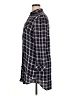 Amaryllis 100% Cotton Plaid Blue Long Sleeve Button-Down Shirt Size XL - photo 5