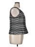 Xscape Stripes Black Sleeveless Top Size 16 - photo 4