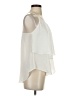 Mine 100% Polyester Ivory Sleeveless Blouse Size S - photo 4