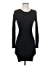 Forever 21 Solid Black Casual Dress Size S - photo 1