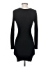 Forever 21 Solid Black Casual Dress Size S - photo 2