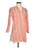 Roberta Roller Rabbit 100% Cotton Orange Kimono Size S - photo 1