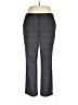 Dana Buchman Plaid Gray Dress Pants Size 14 - photo 1