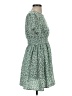 Shein 100% Polyester Print Green Casual Dress Size 4 - photo 4