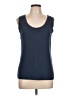 Worth New York Blue Sleeveless Top Size 10 - photo 1