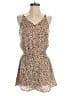 She + Sky Animal Print Tan Romper Size S - photo 1