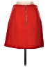 Divided by H&M Solid Red Casual Skirt Size 4 - photo 2