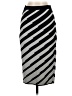 Gianni Bini Stripes Silver Formal Skirt Size XS - photo 1