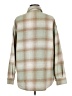 Bailey Rose 100% Polyester Plaid Green Jacket Size M - photo 2
