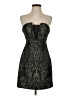 Express Paisley Black Cocktail Dress Size 2 - photo 1