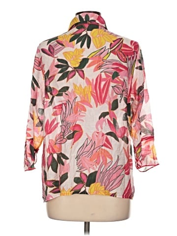 Creation 3/4 Sleeve Button-Down Shirt (view 2)