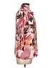 Creation Tropical Pink 3/4 Sleeve Button-Down Shirt Size L - photo 4