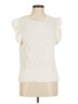 Central Park West Ivory Sleeveless Blouse Size M - photo 1