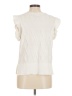 Central Park West Ivory Sleeveless Blouse Size M - photo 2