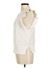 Central Park West Ivory Sleeveless Blouse Size M - photo 5