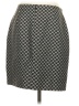 Garnet Hill Houndstooth Gray Casual Skirt Size 4 - photo 2
