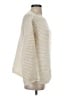 Charcoal Solid Ivory Pullover Sweater Size S - photo 4