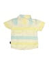 American Hawk Stripes Yellow Short Sleeve Button-Down Shirt 9-12 MO / 12 MO - photo 2