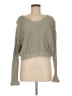 Jessica Simpson 100% Cotton Green Pullover Sweater Size M - photo 1