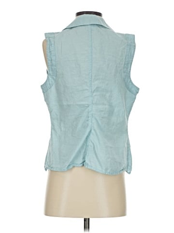 CAbi Sleeveless Button-Down Shirt (view 2)