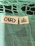 Cato Teal 3/4 Sleeve Button-Down Shirt Size M - photo 7
