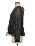 Ann Taylor LOFT Black Long Sleeve Blouse Size M - photo 5