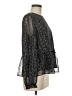 Ann Taylor LOFT Black Long Sleeve Blouse Size M - photo 4