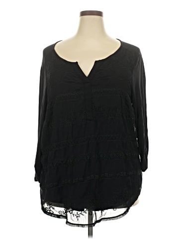 Hannah 3/4 Sleeve Blouse (view 1)