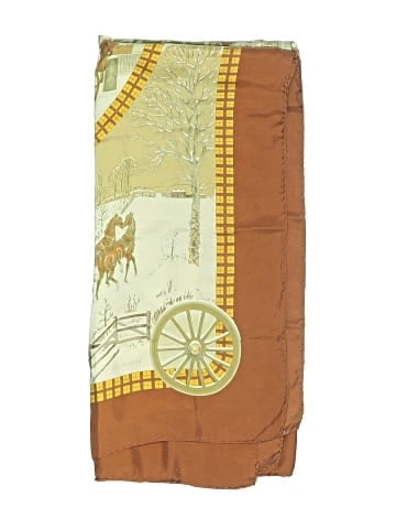 Hermès Silk L’Hiver en Poste 90cm Scarf (view 2)