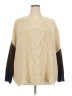 Lascana for Venus 100% Acrylic Color Block Tan Pullover Sweater Size 3X - photo 1