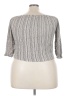 Blush 100% Rayon Gray 3/4 Sleeve Top Size 3X - photo 2