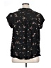 Buffalo by David Bitton 100% Viscose Floral Black Short Sleeve Blouse Size XL - photo 2