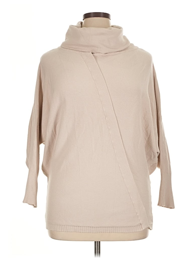 Pre-owned Assorted Brands Poncho In Tan