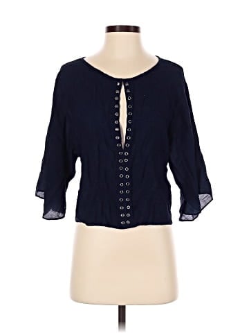 7 For All Mankind 3/4 Sleeve Blouse (view 1)