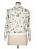 Unbranded 100% Polyester Floral White Jacket Size XL - photo 2