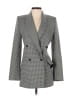 Zara Houndstooth Gray Blazer Size XS - photo 1
