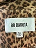 BB Dakota Animal Print Brown Blazer Size M - photo 6