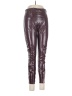 SPANX Metallic Burgundy Leggings Size M - photo 1
