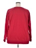 Torrid Red Sweatshirt Size 2X Plus (2) - photo 2