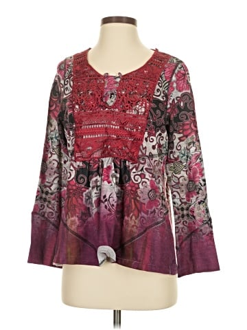 One World Long Sleeve Blouse (view 1)