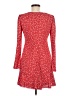 City Studio Hearts Red Casual Dress Size M - photo 2