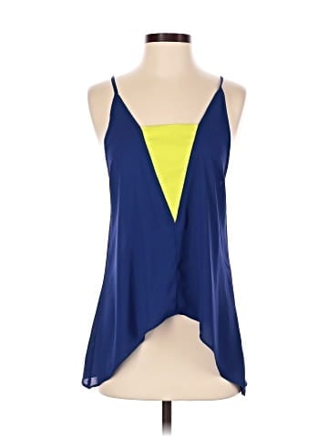 Blue Rain Sleeveless Blouse (view 1)