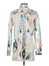 Chico's 100% Cotton Print Ivory Long Sleeve Blouse Size XS (000) - photo 2