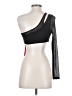Shein Black 3/4 Sleeve Top Size 4 - photo 2