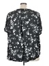 Maurices 100% Polyester Black Short Sleeve Blouse Size 3X - photo 2