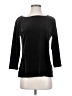 Chico's Design Black 3/4 Sleeve Top Size Sm (0) - photo 1