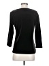 Chico's Design Black 3/4 Sleeve Top Size Sm (0) - photo 2
