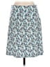 River Print Teal Casual Skirt Size S - photo 1