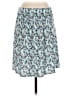 River Print Teal Casual Skirt Size S - photo 2